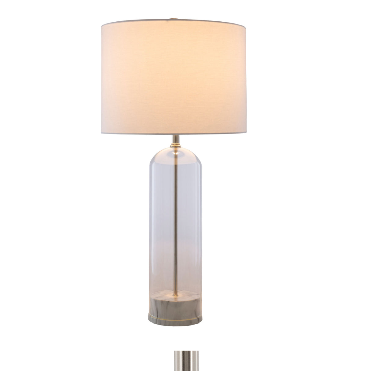 Modern European furniture - Clear Glass Body Table Lamp - www.oroa.com | Oroa.com