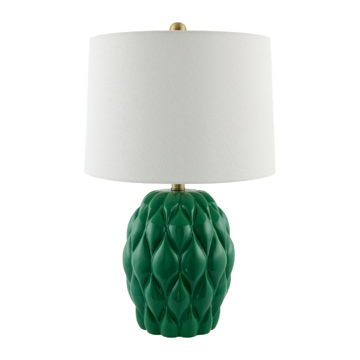 Modern European furniture - Reliefed Ceramic Accent Table Lamp - www.oroa.com | Oroa.com