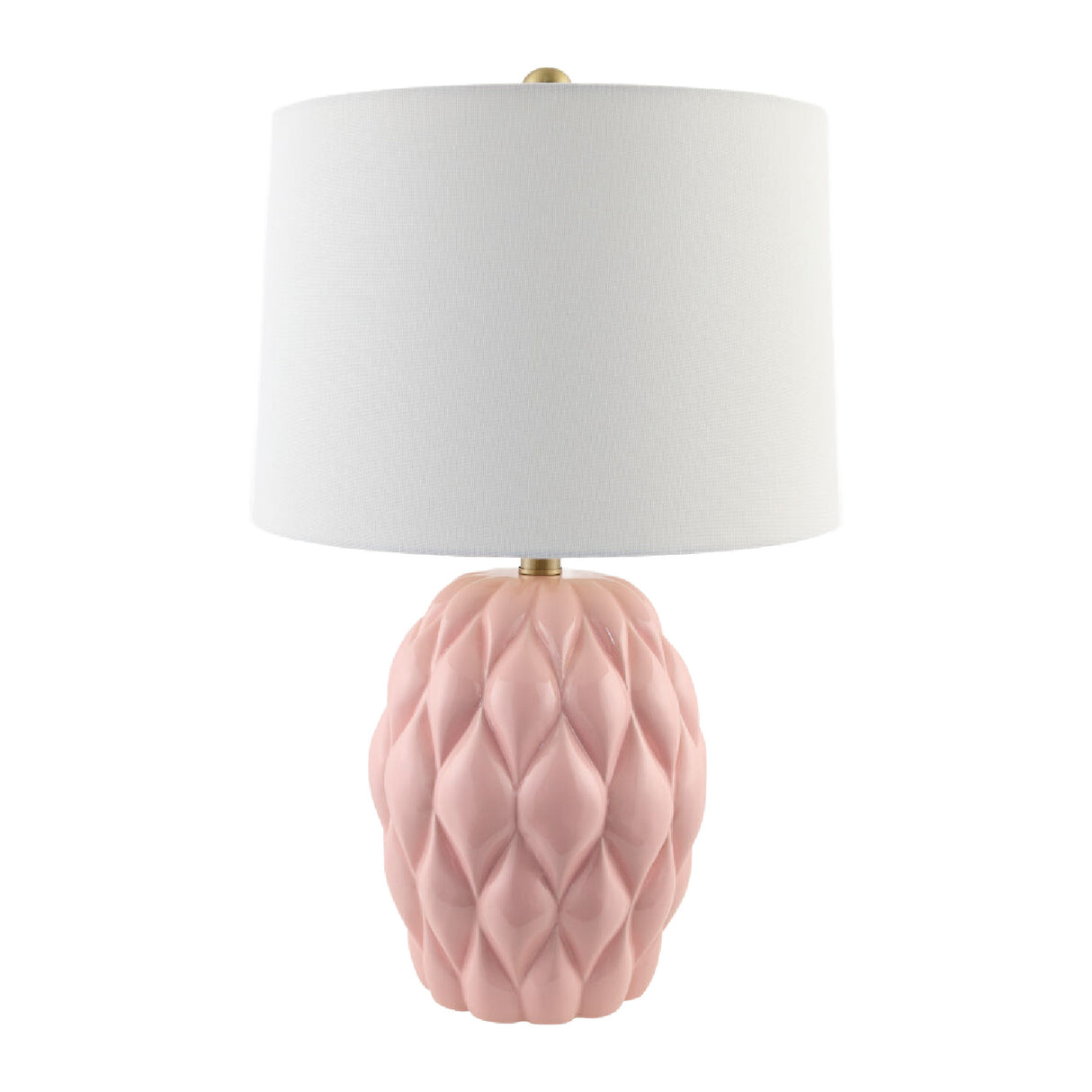 Modern European furniture - Reliefed Ceramic Accent Table Lamp - www.oroa.com | Oroa.com