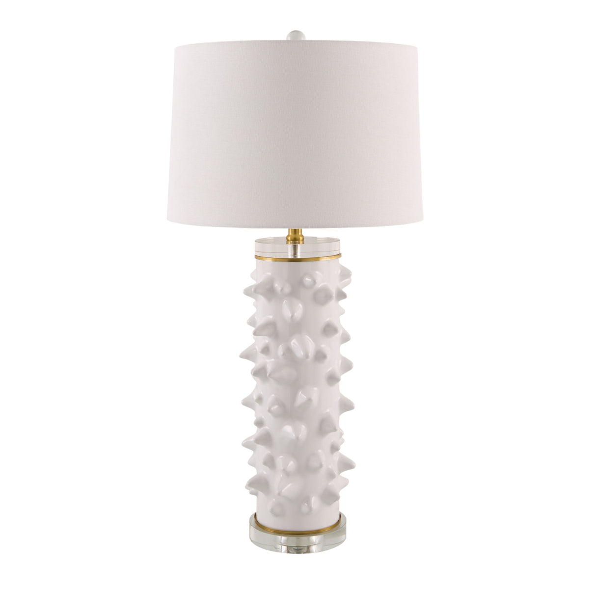 Modern European furniture - Spike Studded Ceramic Table Lamp - www.oroa.com | Oroa.com