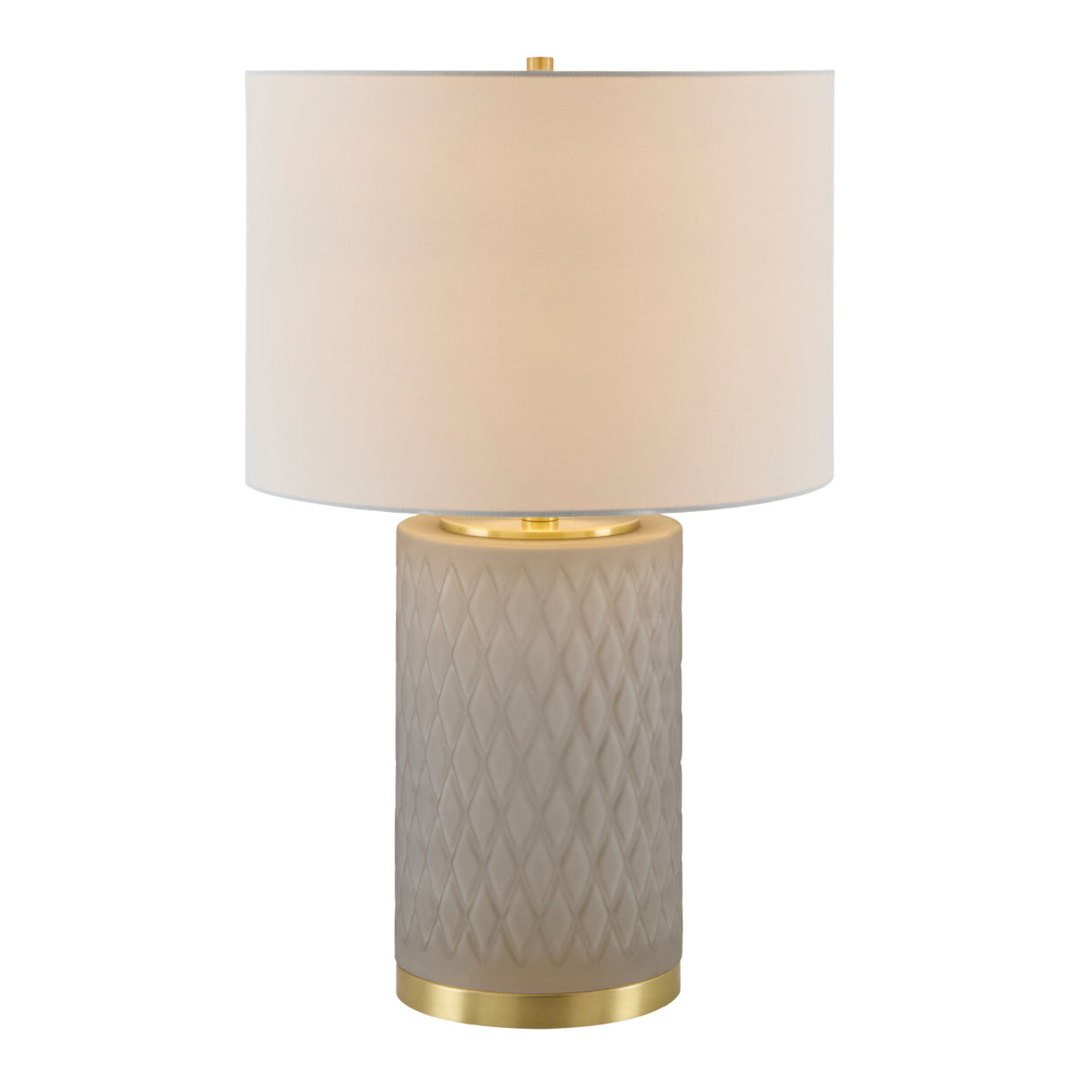 Modern European furniture - Glass Base Accent Table Lamp - www.oroa.com | Oroa.com