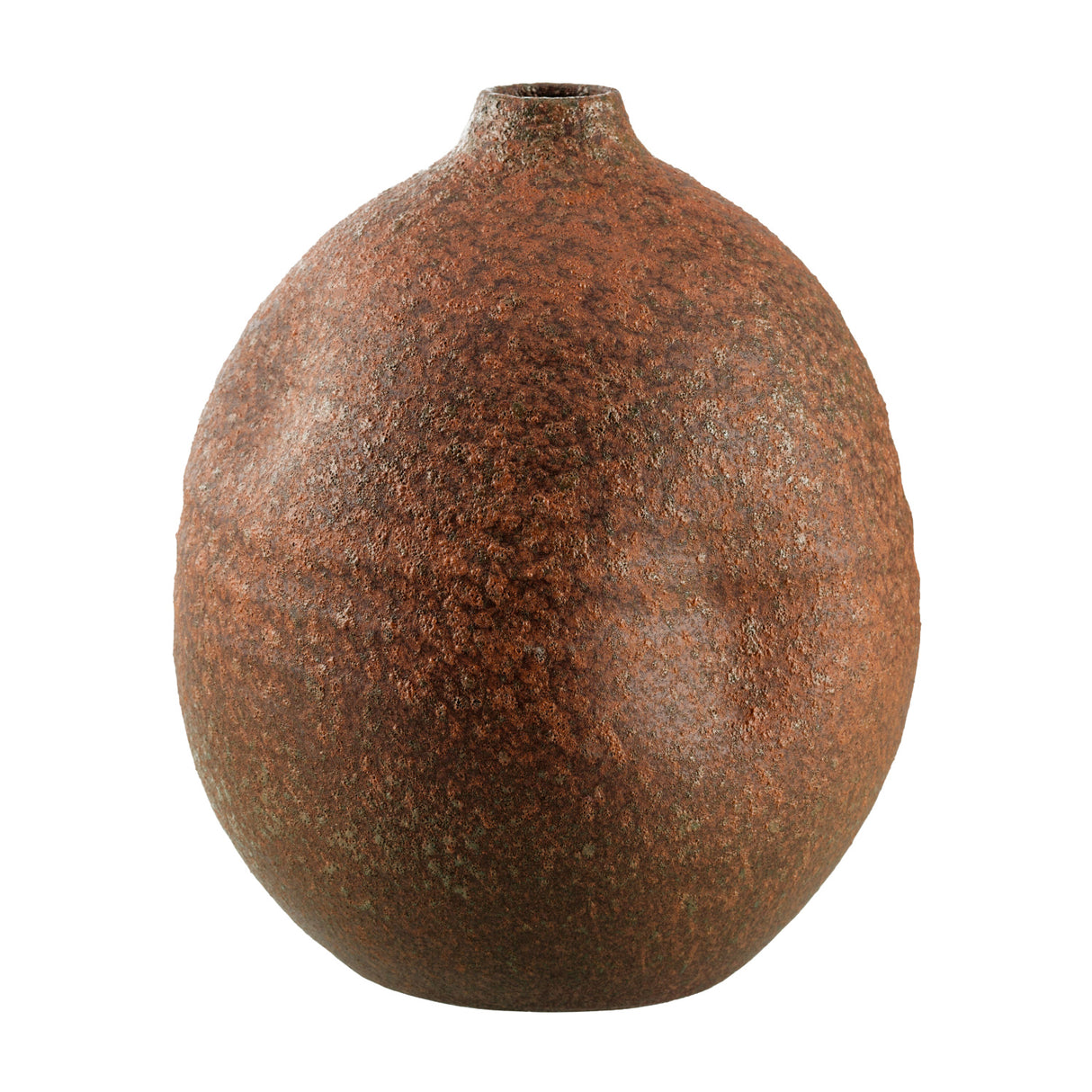 Modern European furniture - Terracotta Glazed Ceramic Vase - www.oroa.com | Oroa.com