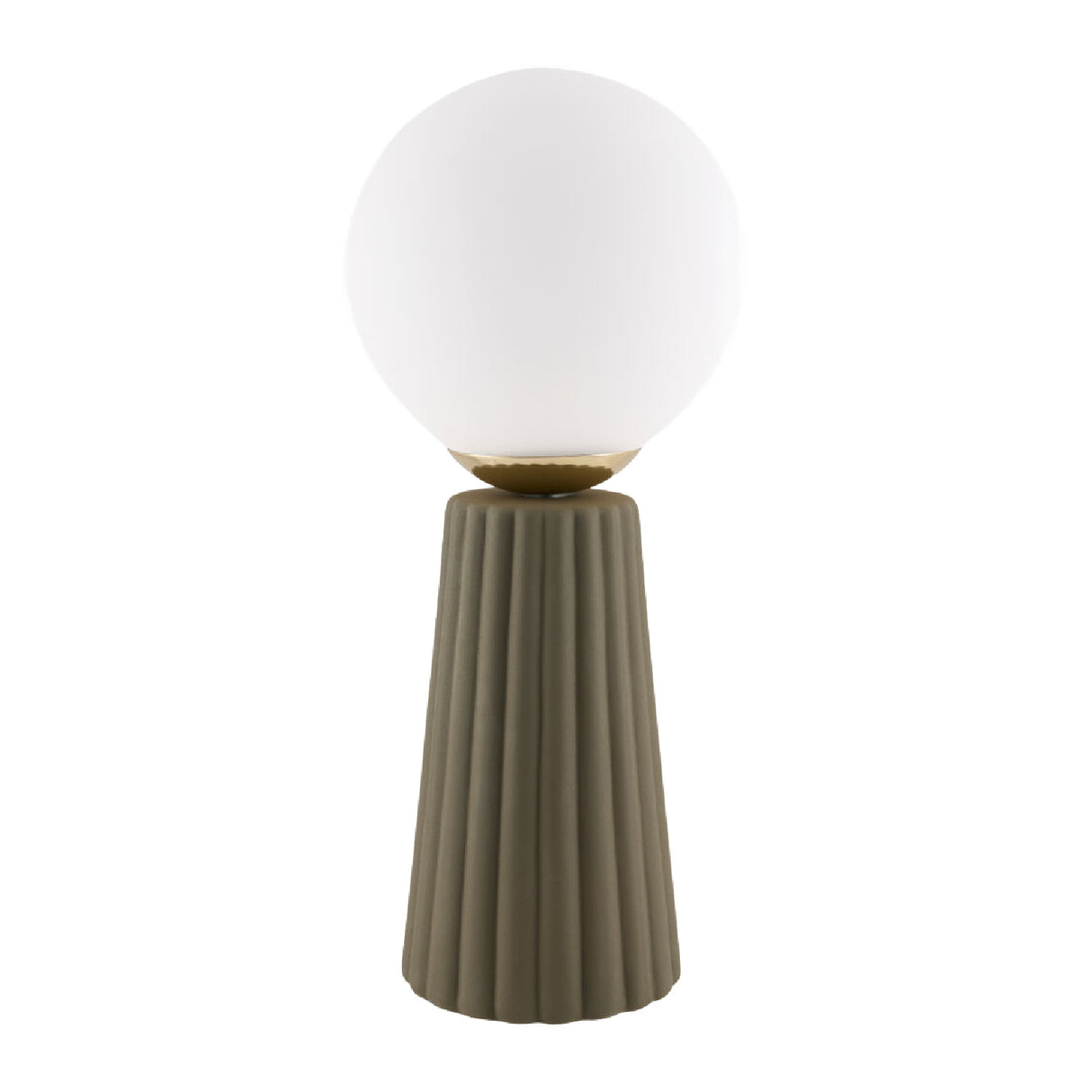 Modern European furniture - Fluted Ceramic Glass Table Lamp - www.oroa.com | Oroa.com