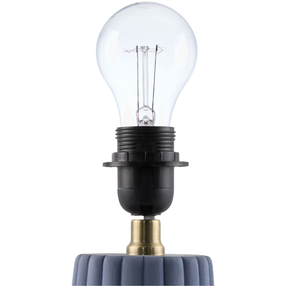 Modern European furniture - Fluted Ceramic Linen Table Lamp - www.oroa.com | Oroa.com