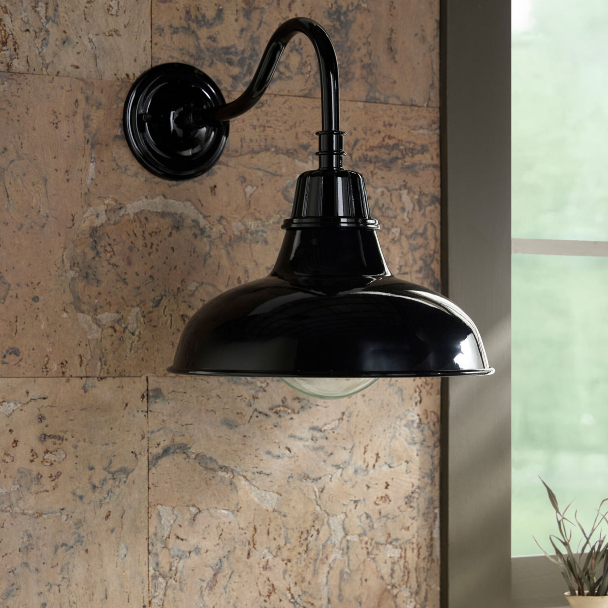 Modern European furniture - Metal Shade Outdoor Wall Lamps (2) - www.oroa.com | Oroa.com