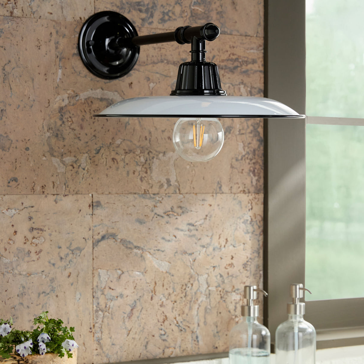 Modern European furniture - Metal Plate Shade Wall Lamps (2) - www.oroa.com | Oroa.com