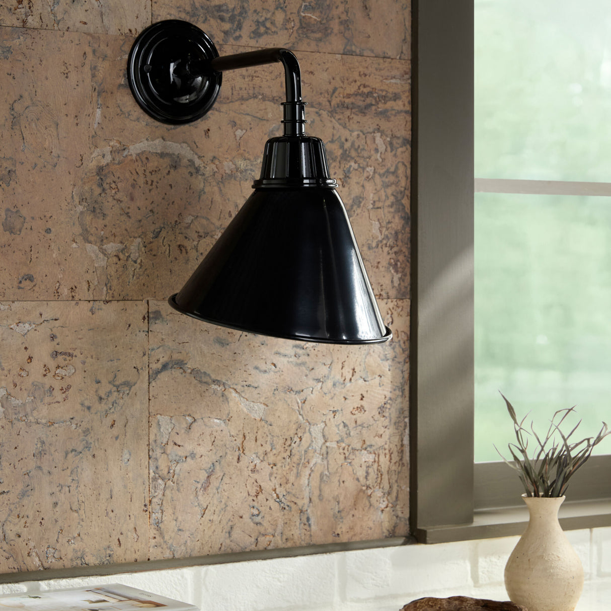 Modern European furniture - Conical Metal Shade Wall Lamps (2) - www.oroa.com | Oroa.com