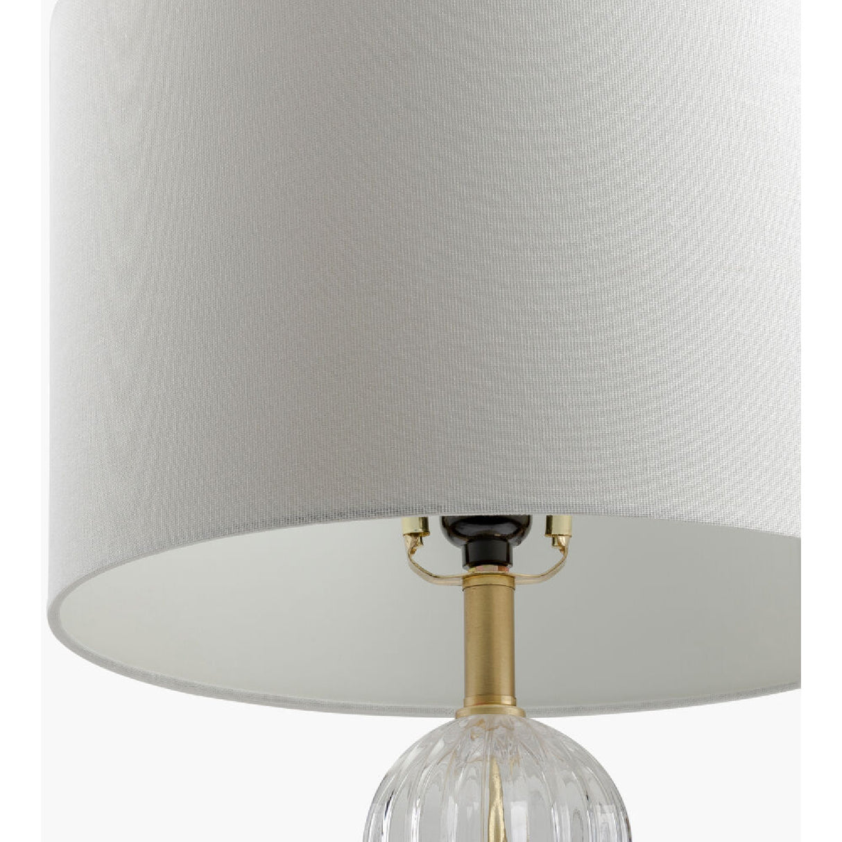 Modern European furniture - Glass Base Accent Table Lamp - www.oroa.com | Oroa.com