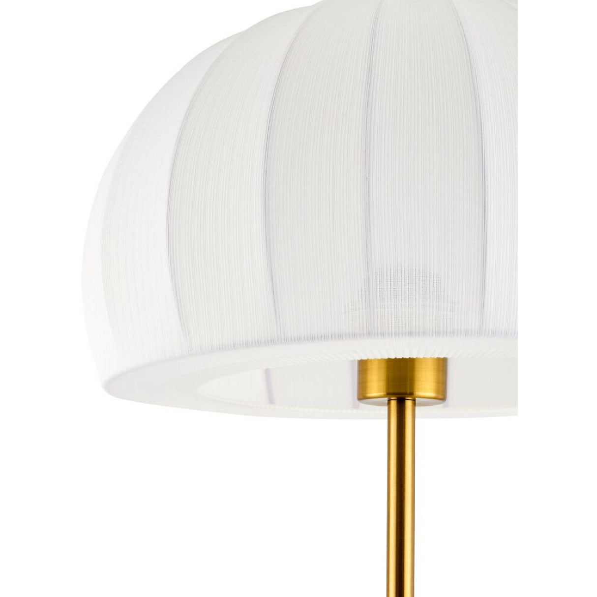 Modern European furniture - White Cotton Accent Table Lamp - www.oroa.com | Oroa.com