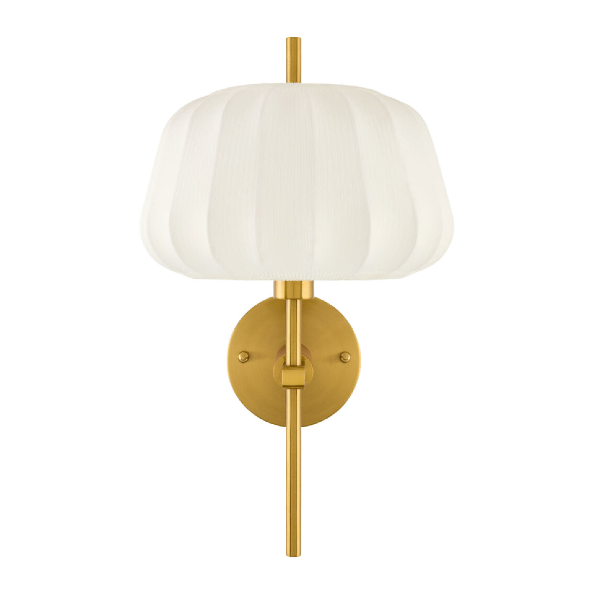 Modern European furniture - White Cotton Accent Wall Lamp - www.oroa.com | Oroa.com