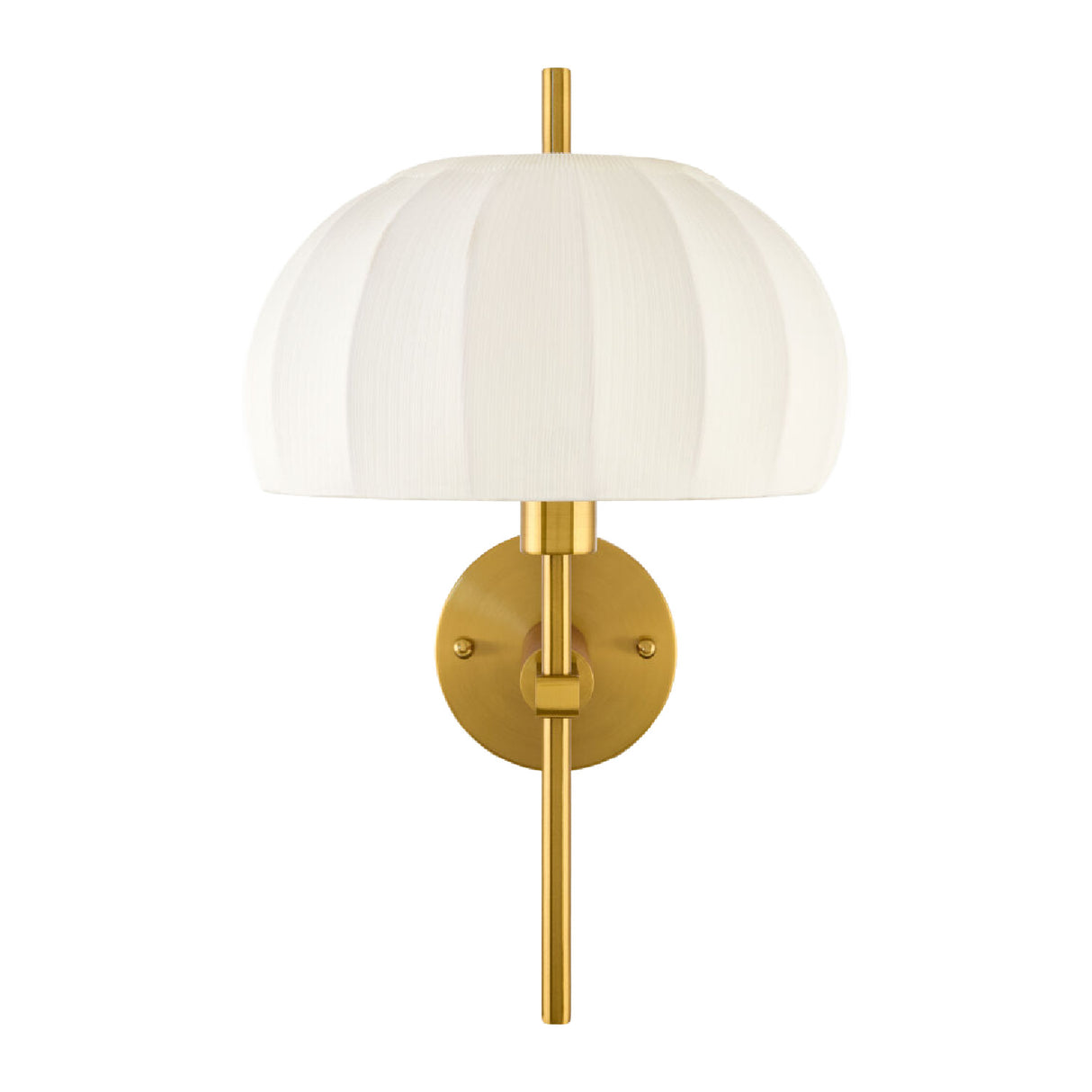 Modern European furniture - White Cotton Accent Wall Lamp - www.oroa.com | Oroa.com