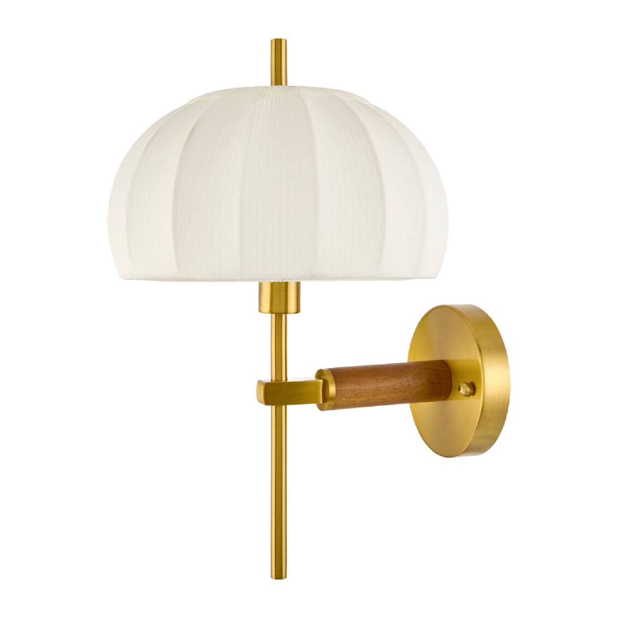 Modern European furniture - White Cotton Accent Wall Lamp - www.oroa.com | Oroa.com