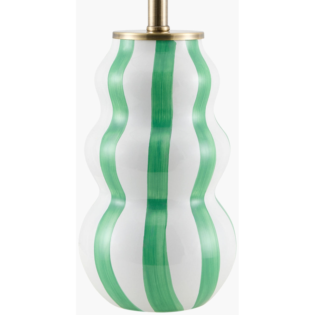 Modern European furniture - Wavy Stripes Ceramic Table Lamps (2) - www.oroa.com | Oroa.com