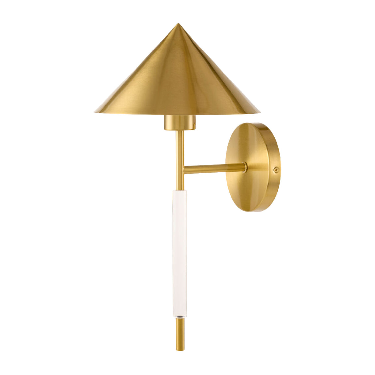 Modern European furniture - Conical Gold Wall Lamp - www.oroa.com | Oroa.com