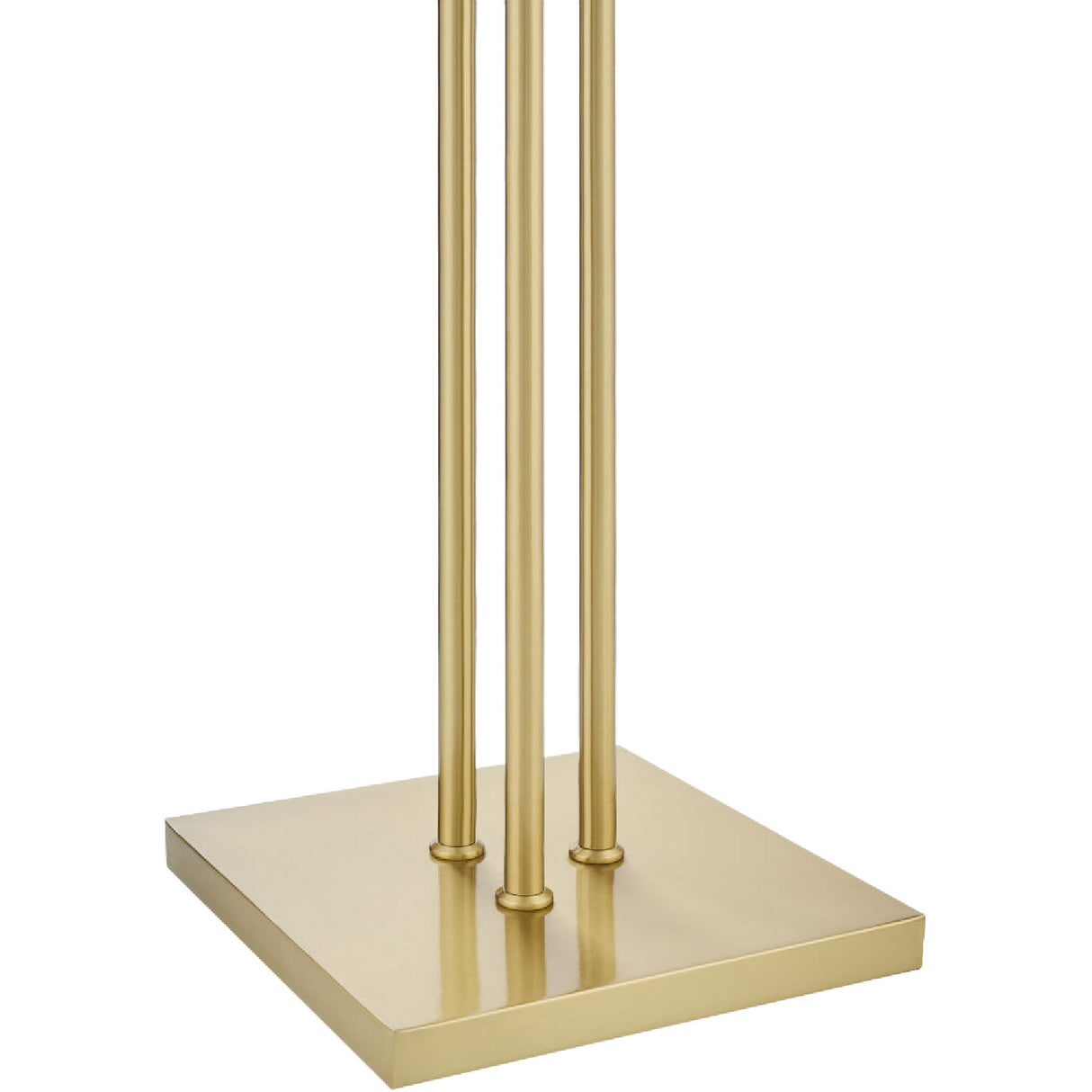 Modern European furniture - White Linen 3-Light Floor Lamp - www.oroa.com | Oroa.com