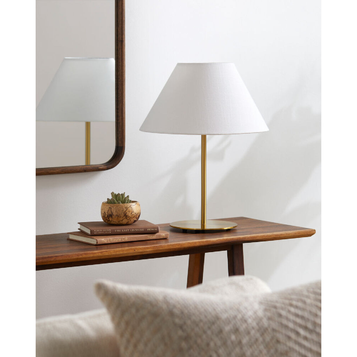 Modern European furniture - White Empire Linen Wall Lamp - www.oroa.com | Oroa.com