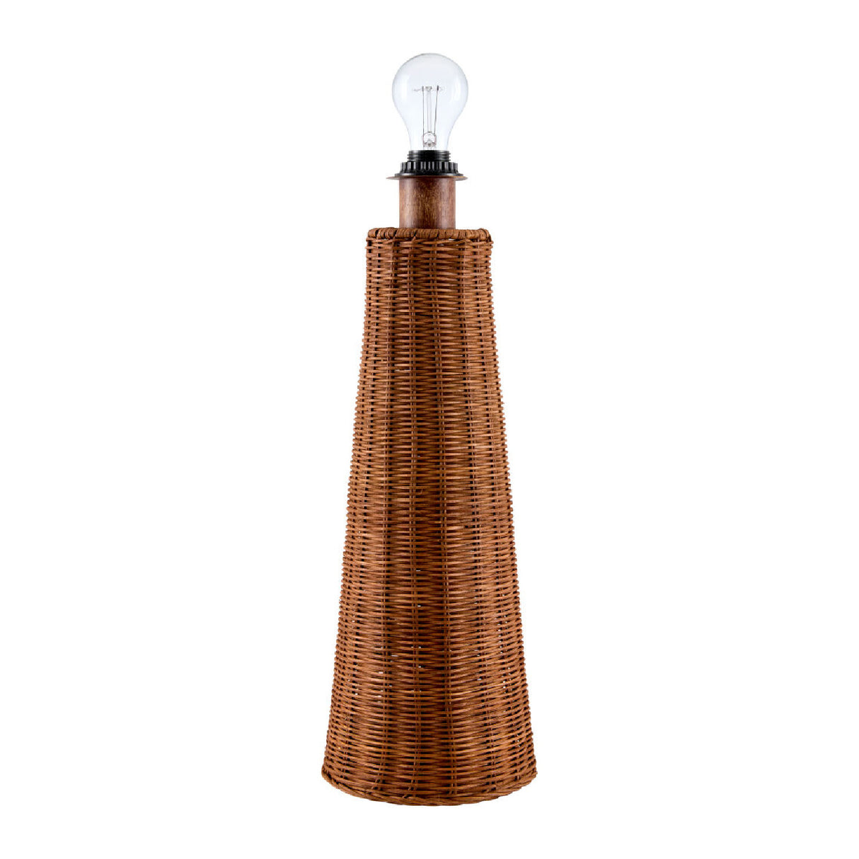 Modern European furniture - Empire Brown Rattan Table Lamp - www.oroa.com | Oroa.com