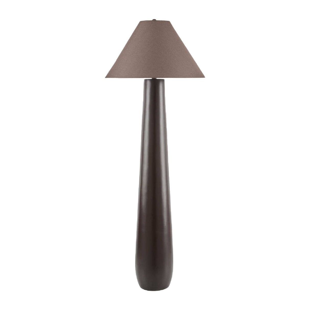 Modern European furniture - Empire Linen Shade Floor Lamp - www.oroa.com | Oroa.com