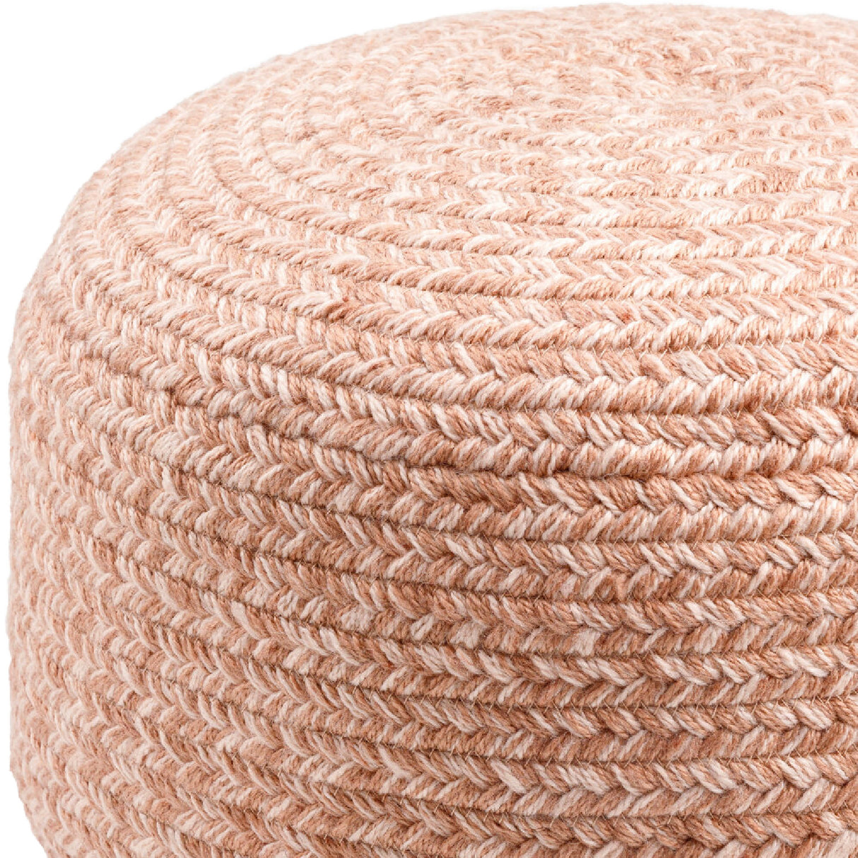 Modern furniture - Round Woven Outdoor Pouf - www.oroa.com | Oroa.com