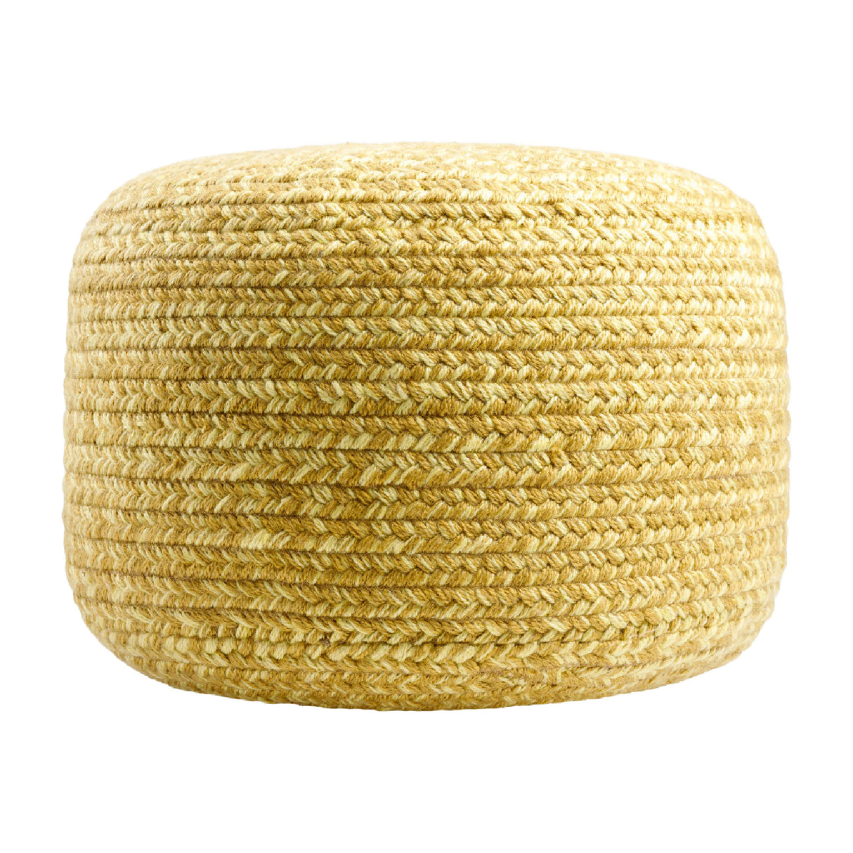 Modern furniture - Round Woven Outdoor Pouf - www.oroa.com | Oroa.com