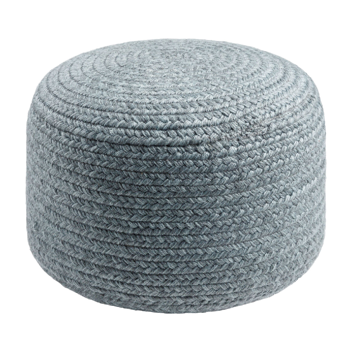 Modern furniture - Round Woven Outdoor Pouf - www.oroa.com | Oroa.com