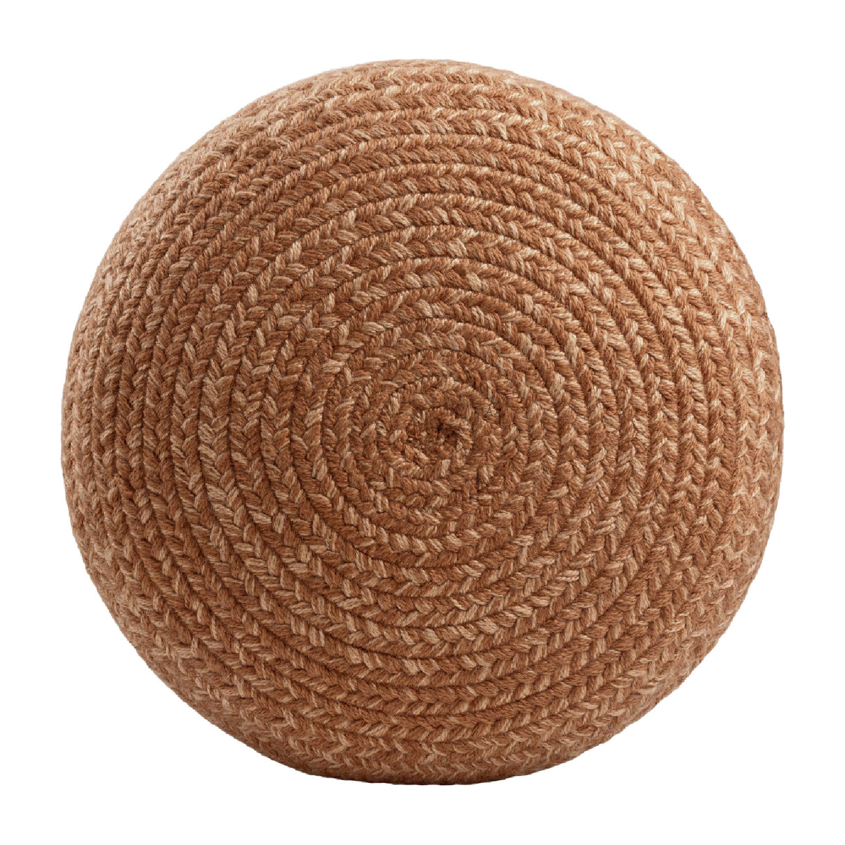 Modern furniture - Round Woven Outdoor Pouf - www.oroa.com | Oroa.com