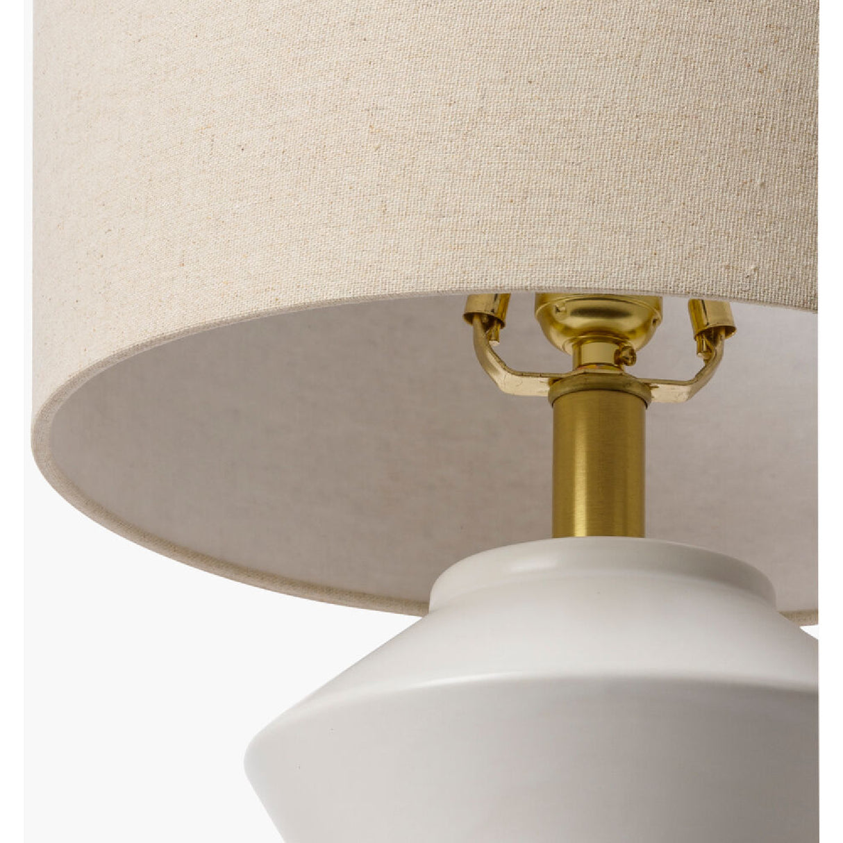 Modern European furniture - Geometrical Glazed Ceramic Table Lamp - www.oroa.com | Oroa.com