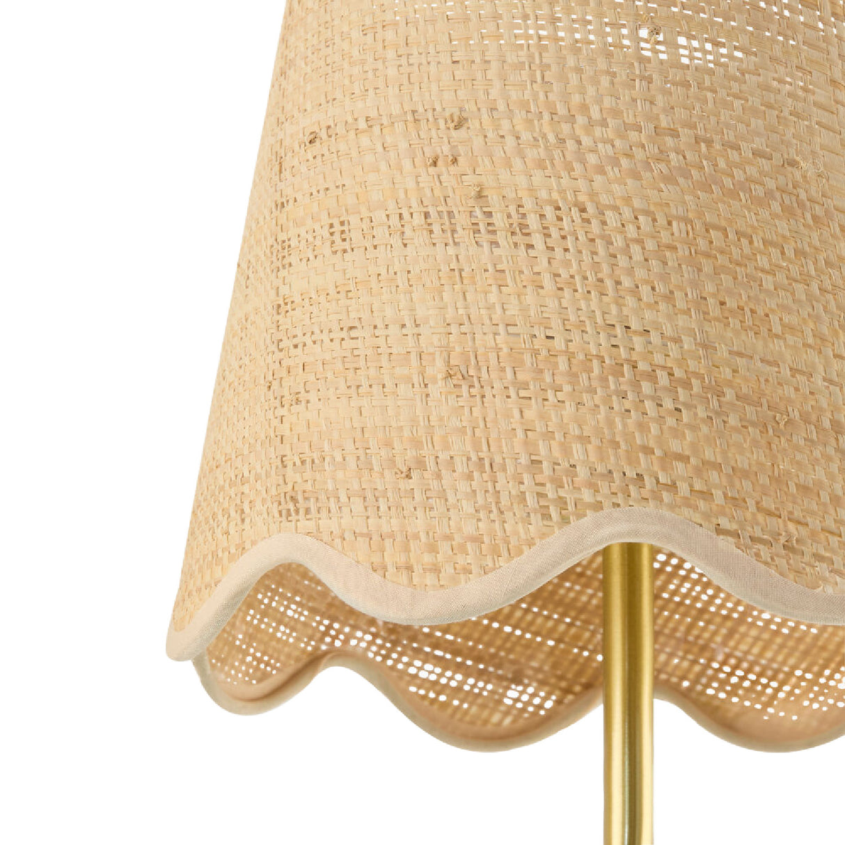 Modern European furniture - Scalloped Rattan Wall Lamp - www.oroa.com | Oroa.com