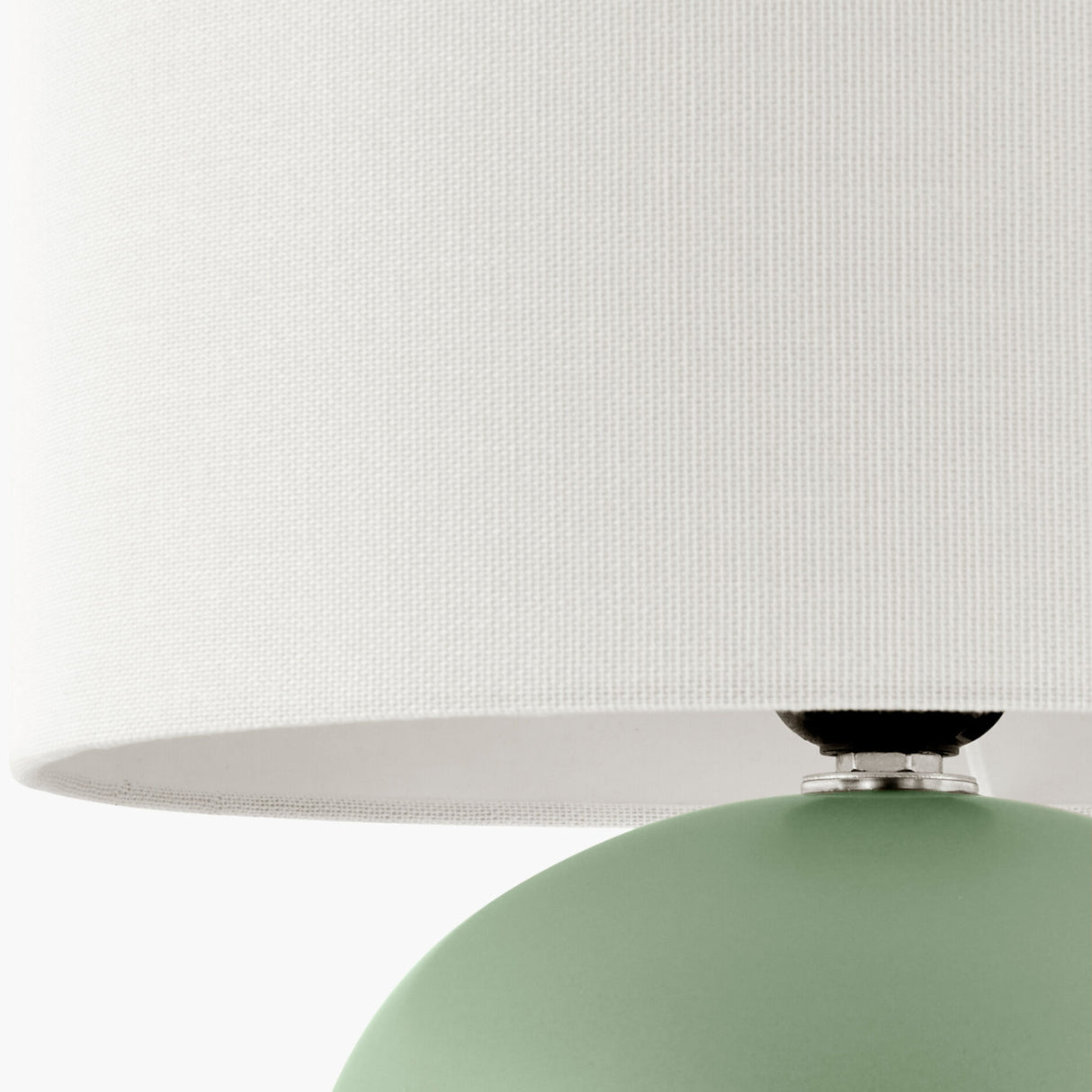 Modern European furniture - Round Glazed Ceramic Table Lamp - www.oroa.com | Oroa.com