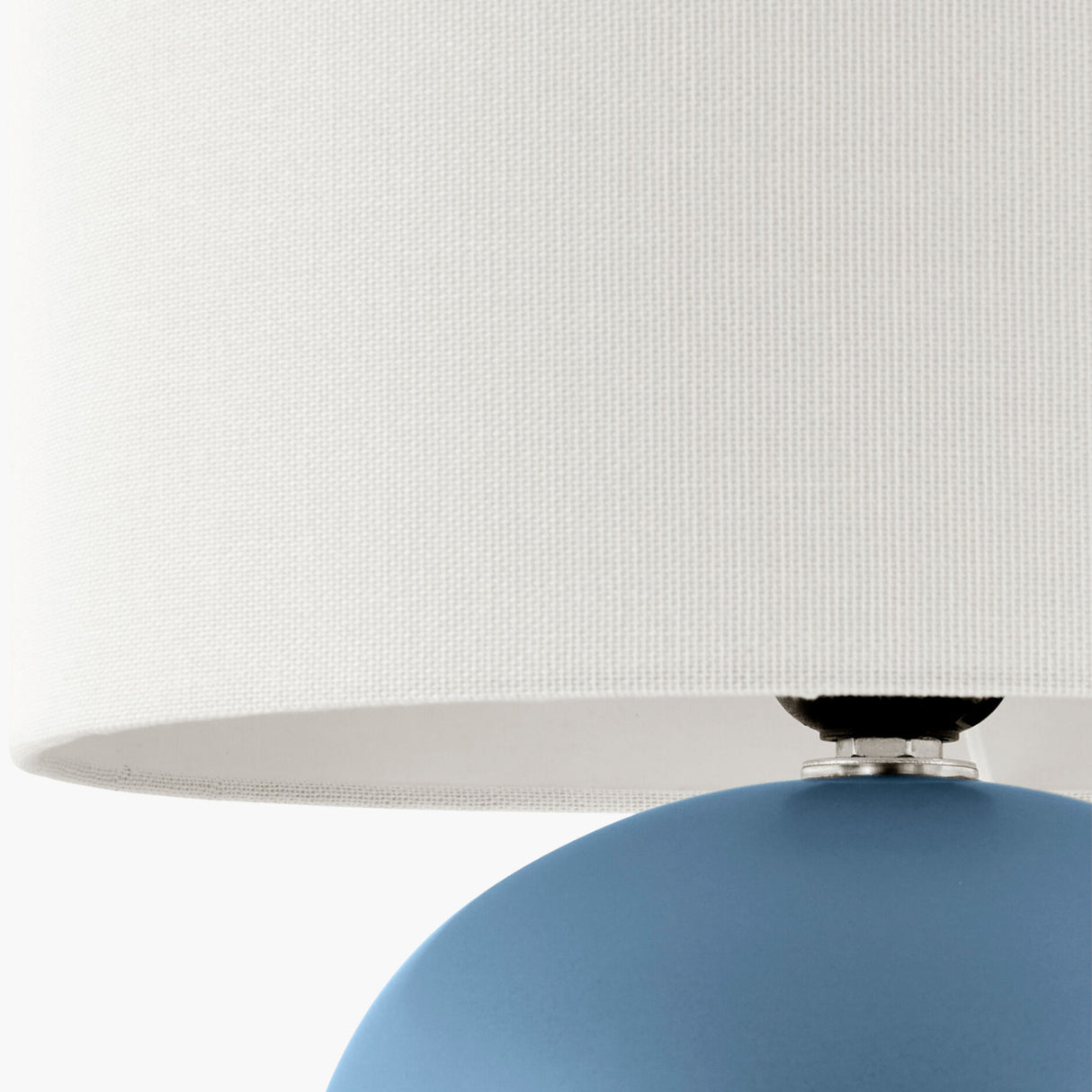 Modern European furniture - Round Glazed Ceramic Table Lamp - www.oroa.com | Oroa.com