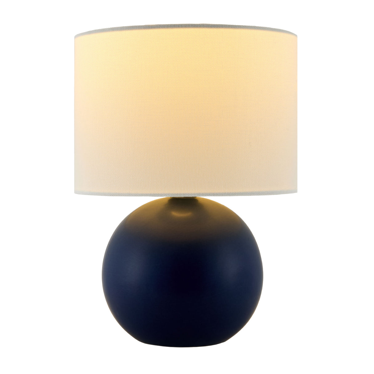 Modern European furniture - Round Glazed Ceramic Table Lamp - www.oroa.com | Oroa.com
