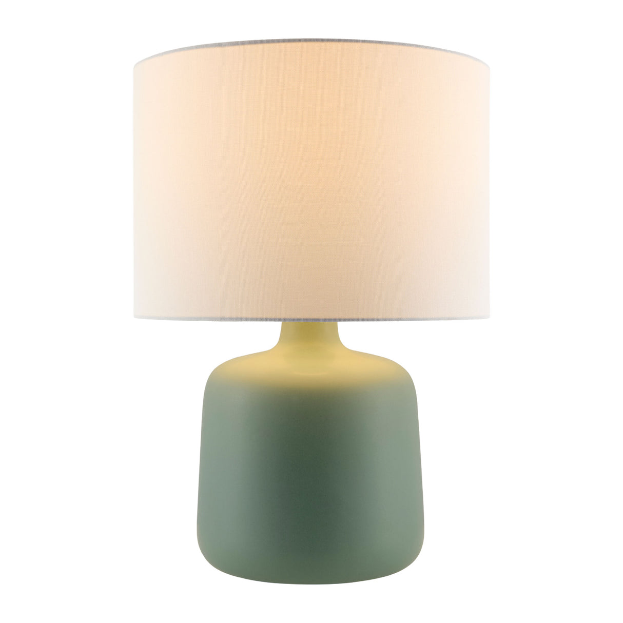Modern European furniture - White Jute Ceramic Table Lamp - www.oroa.com | Oroa.com