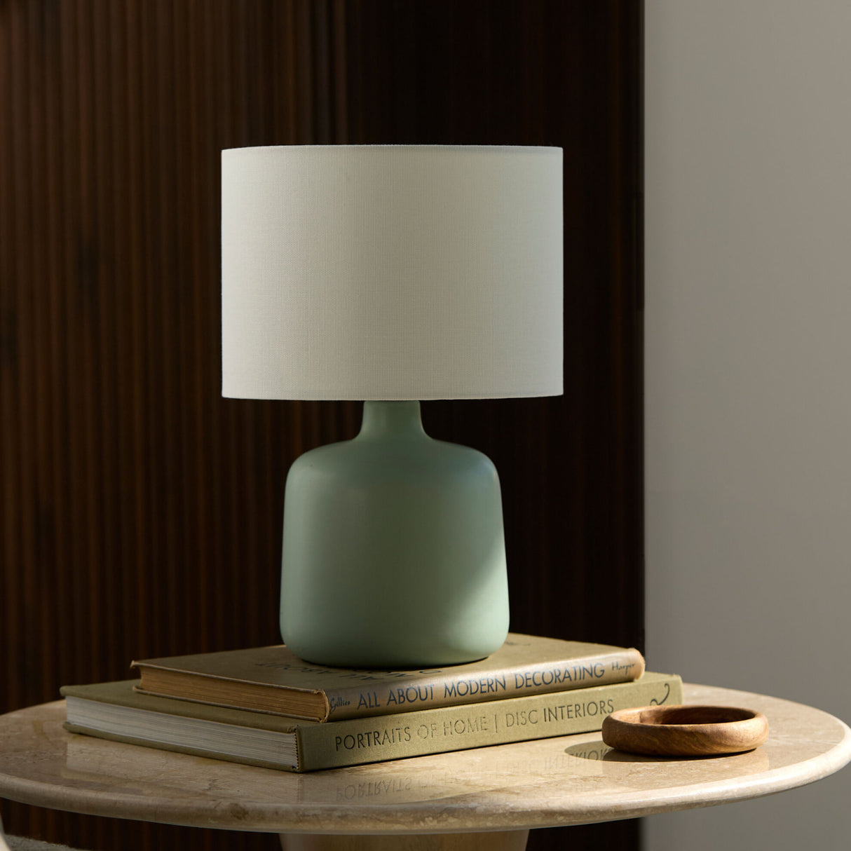Modern European furniture - White Jute Ceramic Table Lamp - www.oroa.com | Oroa.com