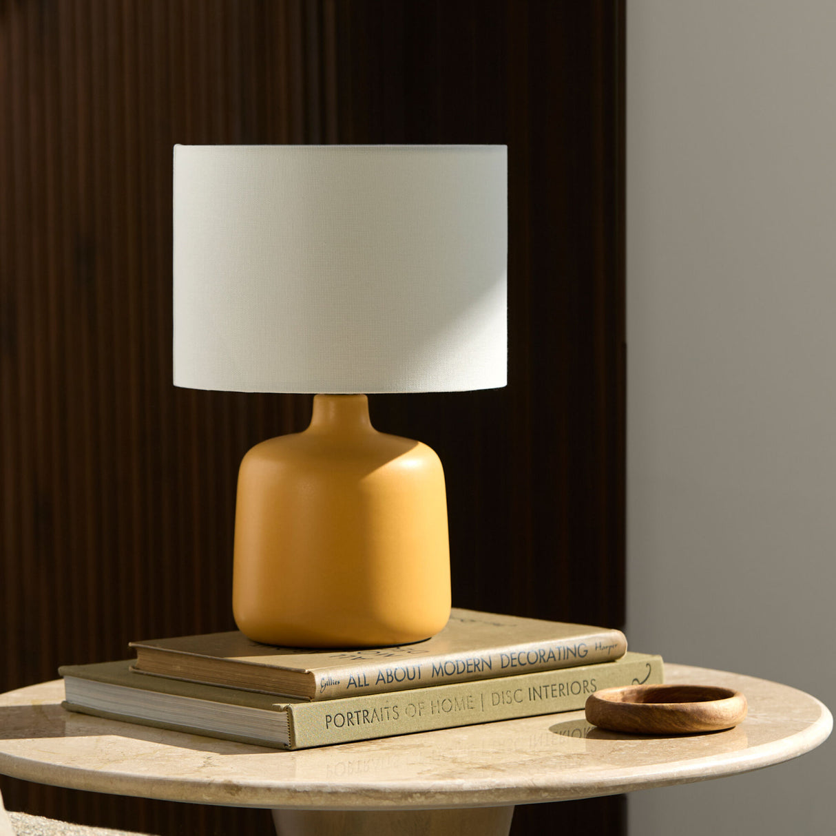 Modern European furniture - White Jute Ceramic Table Lamp - www.oroa.com | Oroa.com