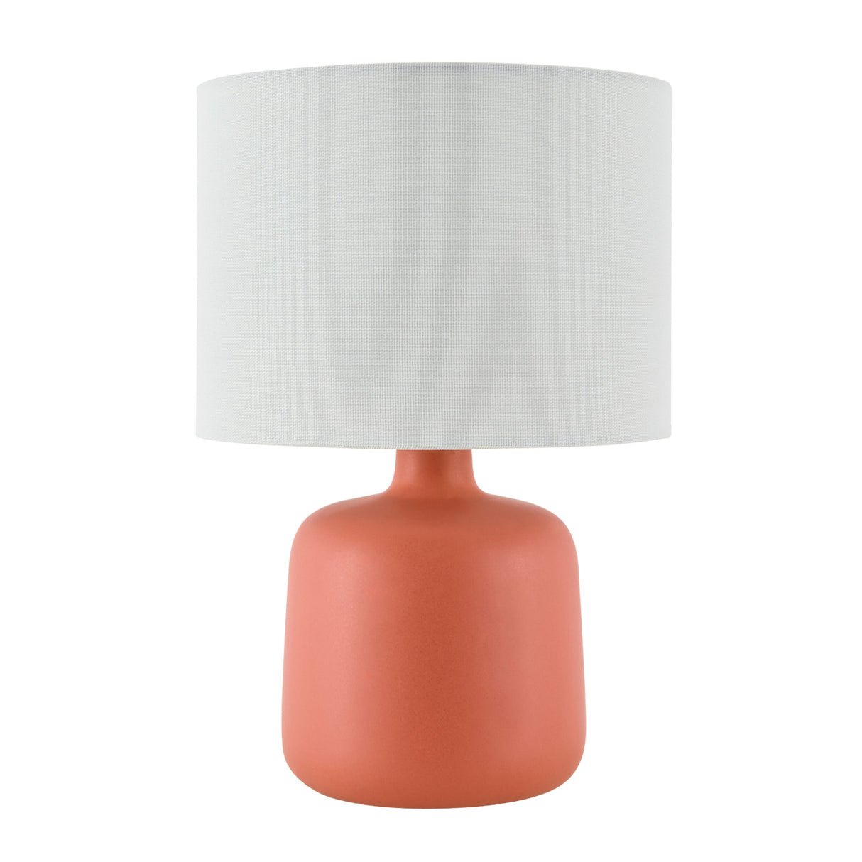 Modern European furniture - White Jute Ceramic Table Lamp - www.oroa.com | Oroa.com