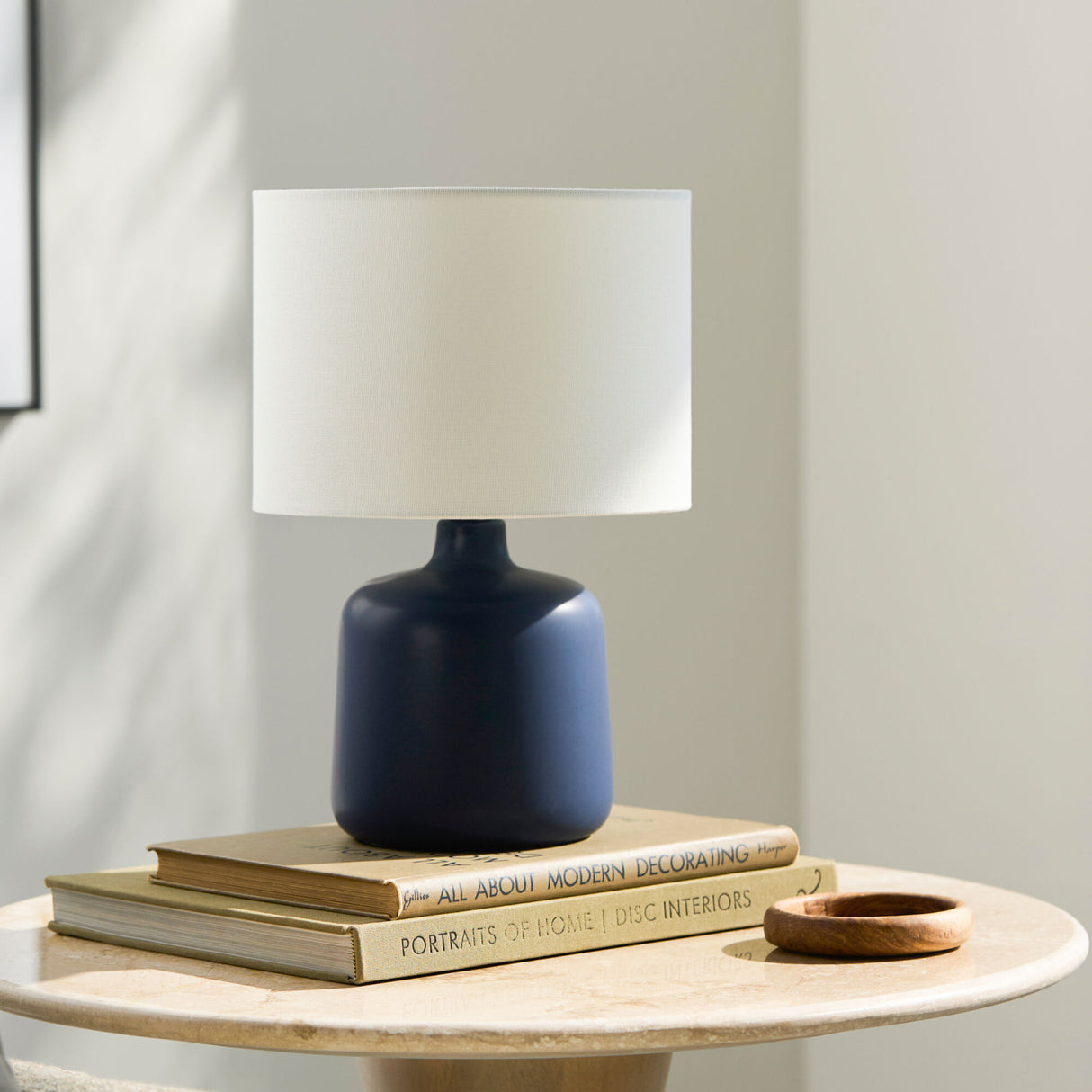 Modern European furniture - White Jute Ceramic Table Lamp - www.oroa.com | Oroa.com
