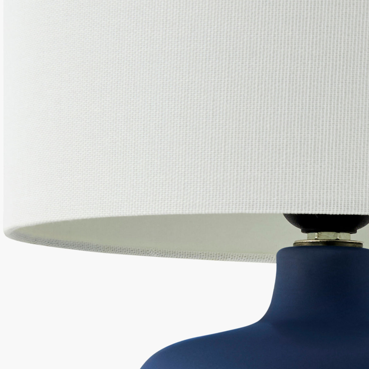 Modern European furniture - White Jute Ceramic Table Lamp - www.oroa.com | Oroa.com