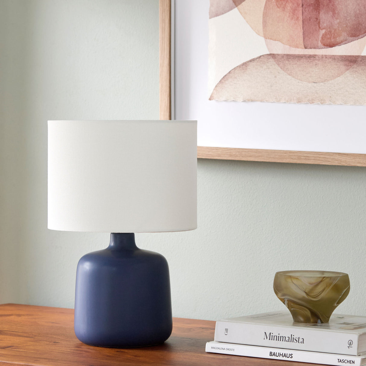 Modern European furniture - White Jute Ceramic Table Lamp - www.oroa.com | Oroa.com