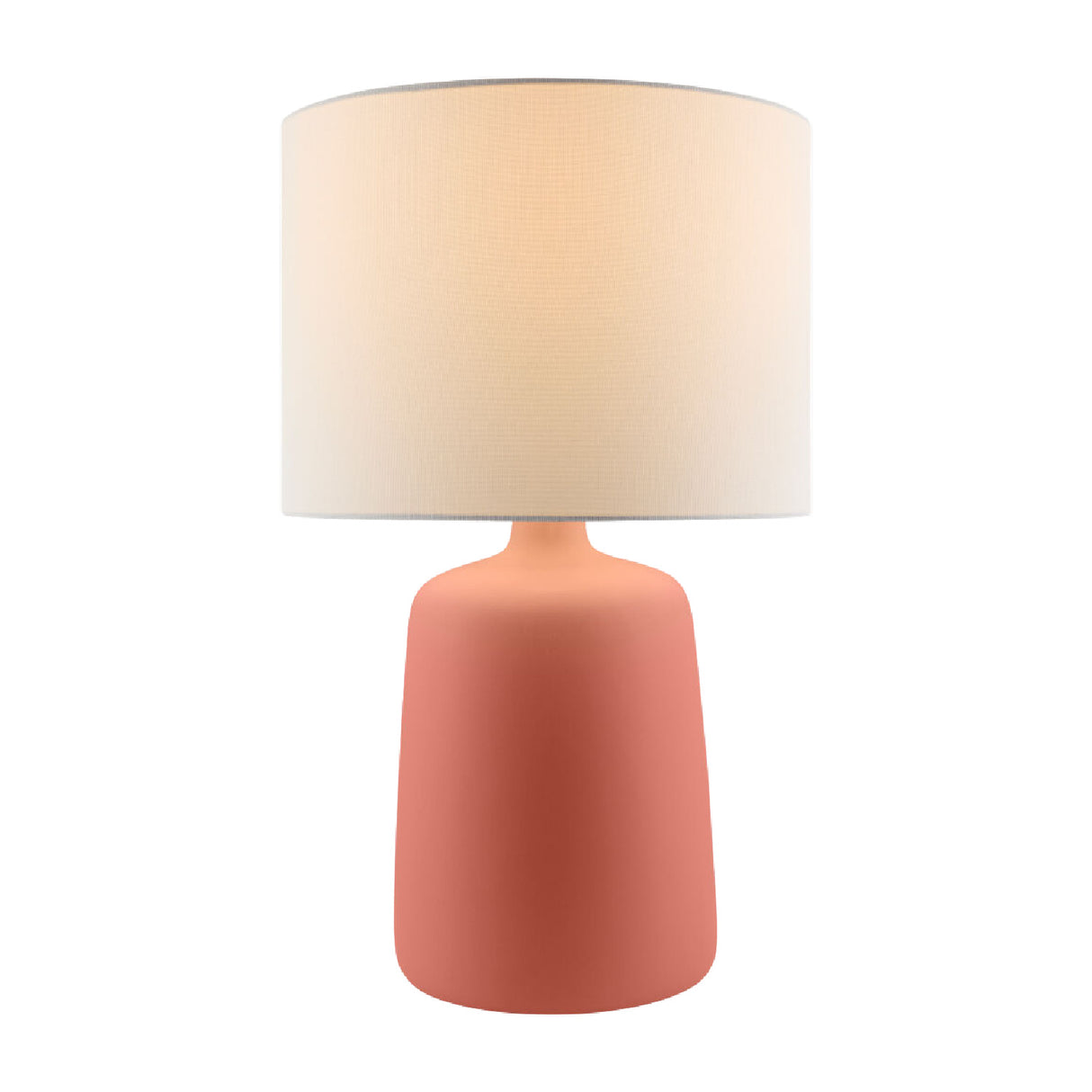 Modern European furniture - Ceramic White Linen Table Lamp - www.oroa.com | Oroa.com