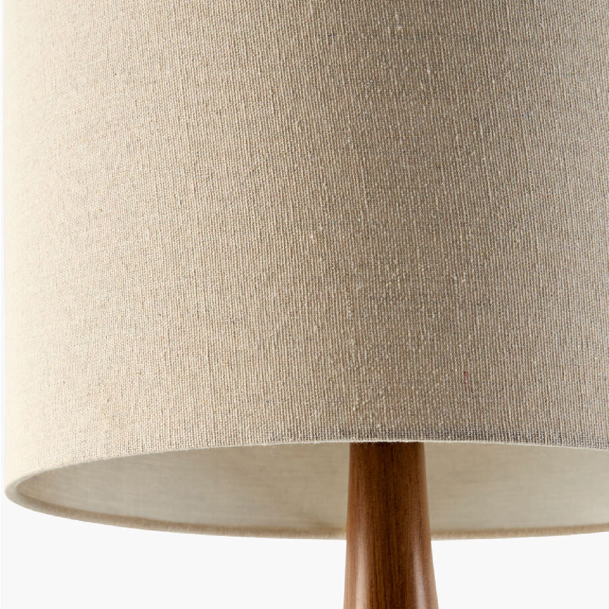 Modern European furniture - Cylindrical Linen Shade Floor Lamp - www.oroa.com | Oroa.com