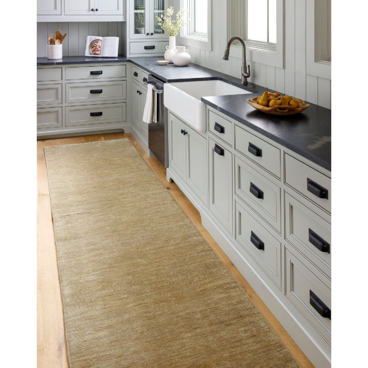 Modern European furniture - Hand-Knotted Wool Table Runner - www.oroa.com | Oroa.com