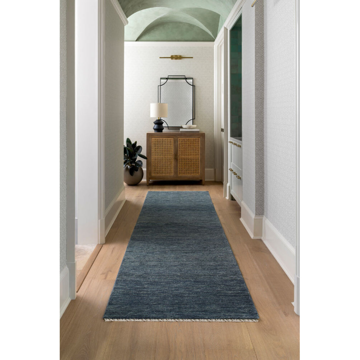 Modern European furniture - Hand-Knotted Wool Table Runner - www.oroa.com | Oroa.com