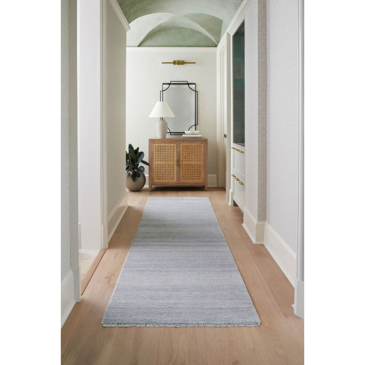 Modern European furniture - Hand-Knotted Wool Table Runner - www.oroa.com | Oroa.com