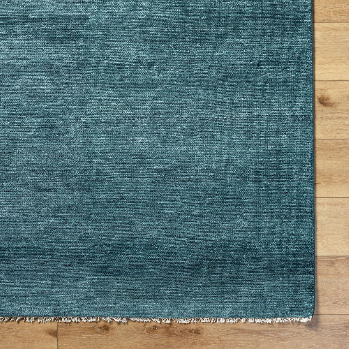 Modern European furniture - Hand-Knotted Wool Fringed Square Carpet - www.oroa.com | Oroa.com