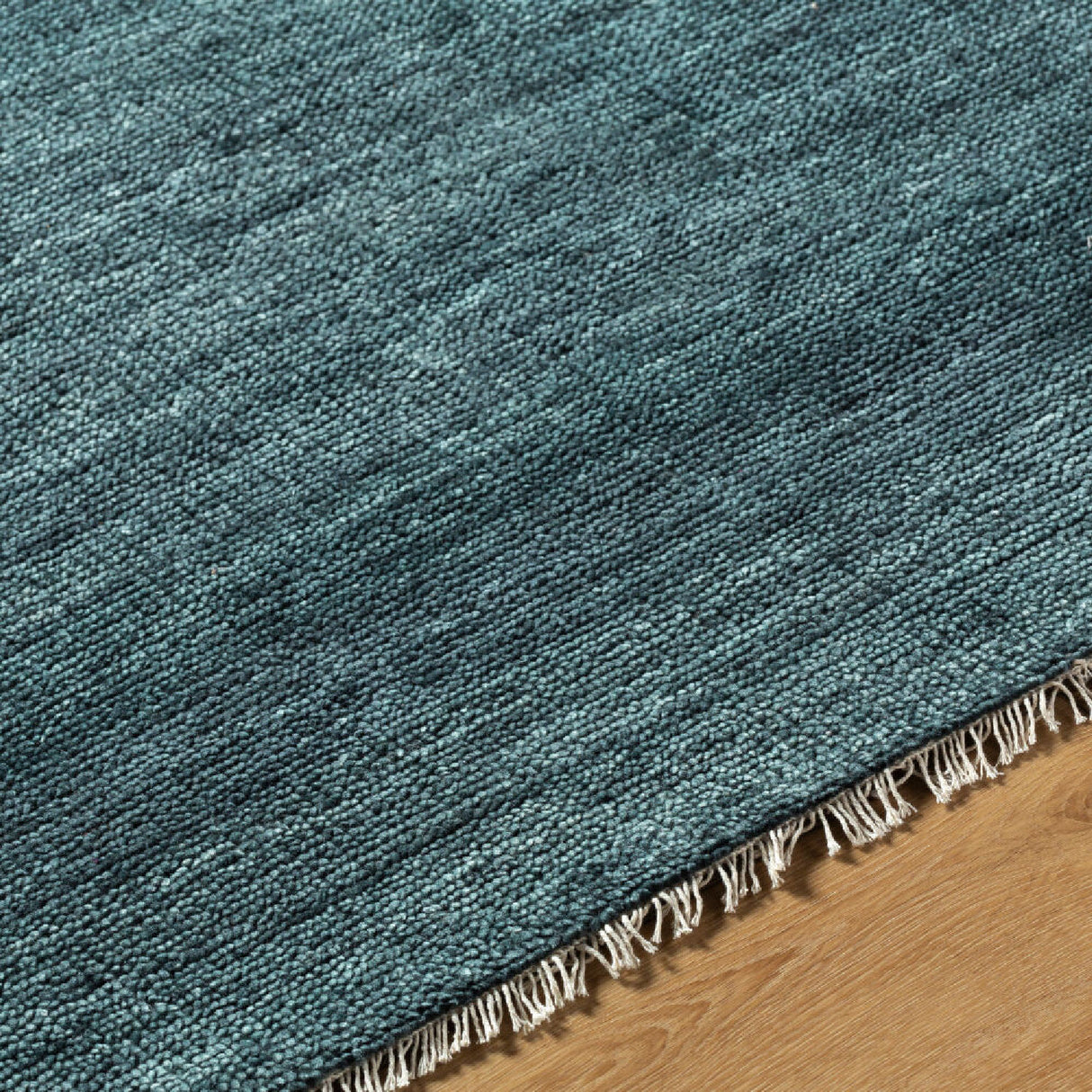 Modern European furniture - Hand-Knotted Wool Fringed Square Carpet - www.oroa.com | Oroa.com