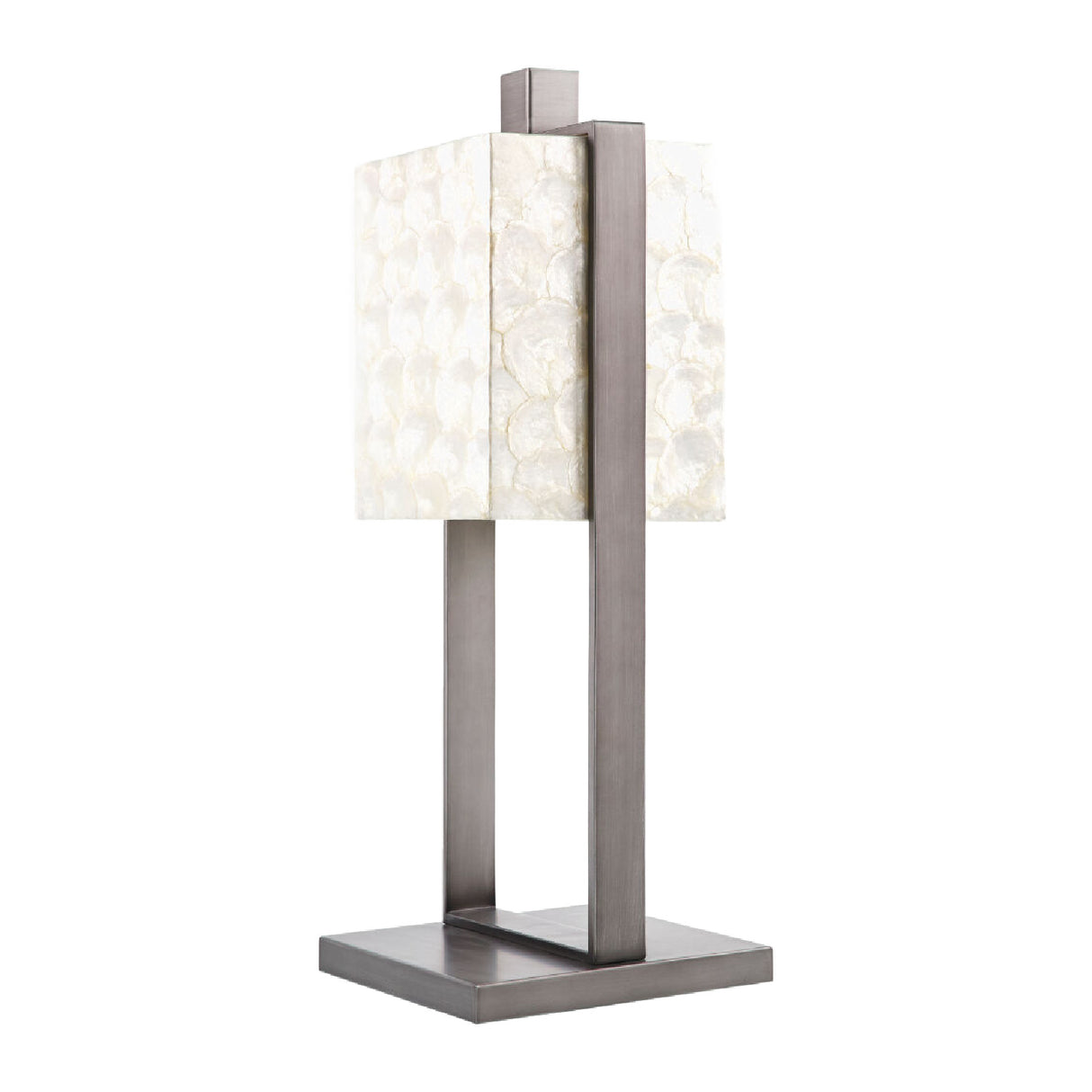 Modern European furniture - Silver Gray Accent Table Lamp - www.oroa.com | Oroa.com