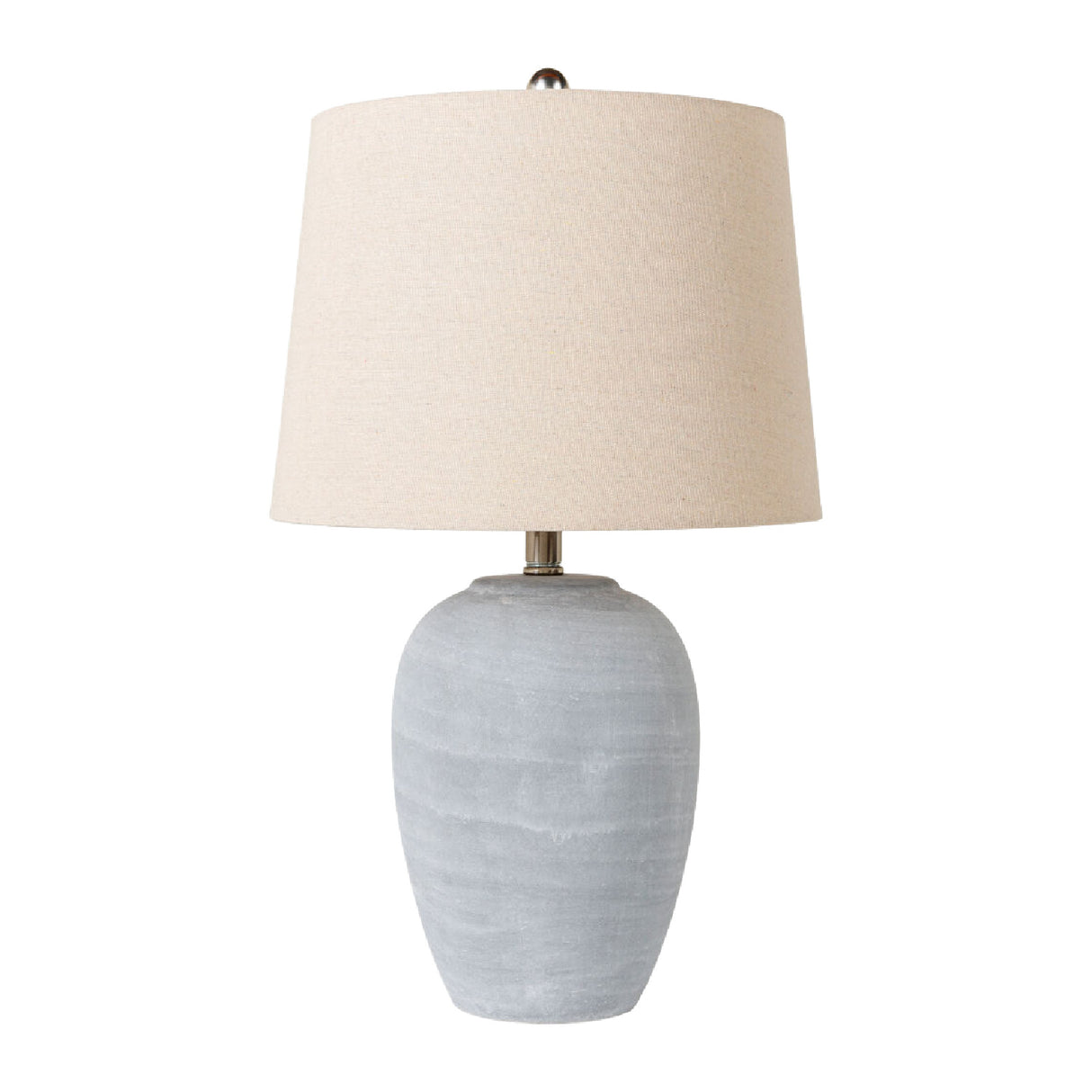 Modern European furniture - Antiqued Gray Ceramic Table Lamp - www.oroa.com | Oroa.com