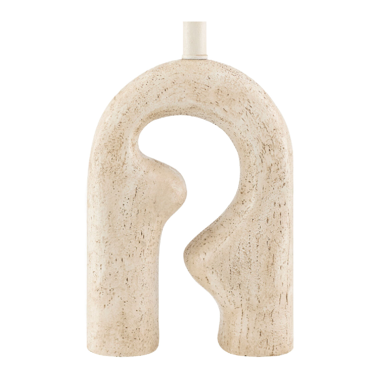 Modern European furniture - Wavy Carved Base Table Lamp - www.oroa.com | Oroa.com