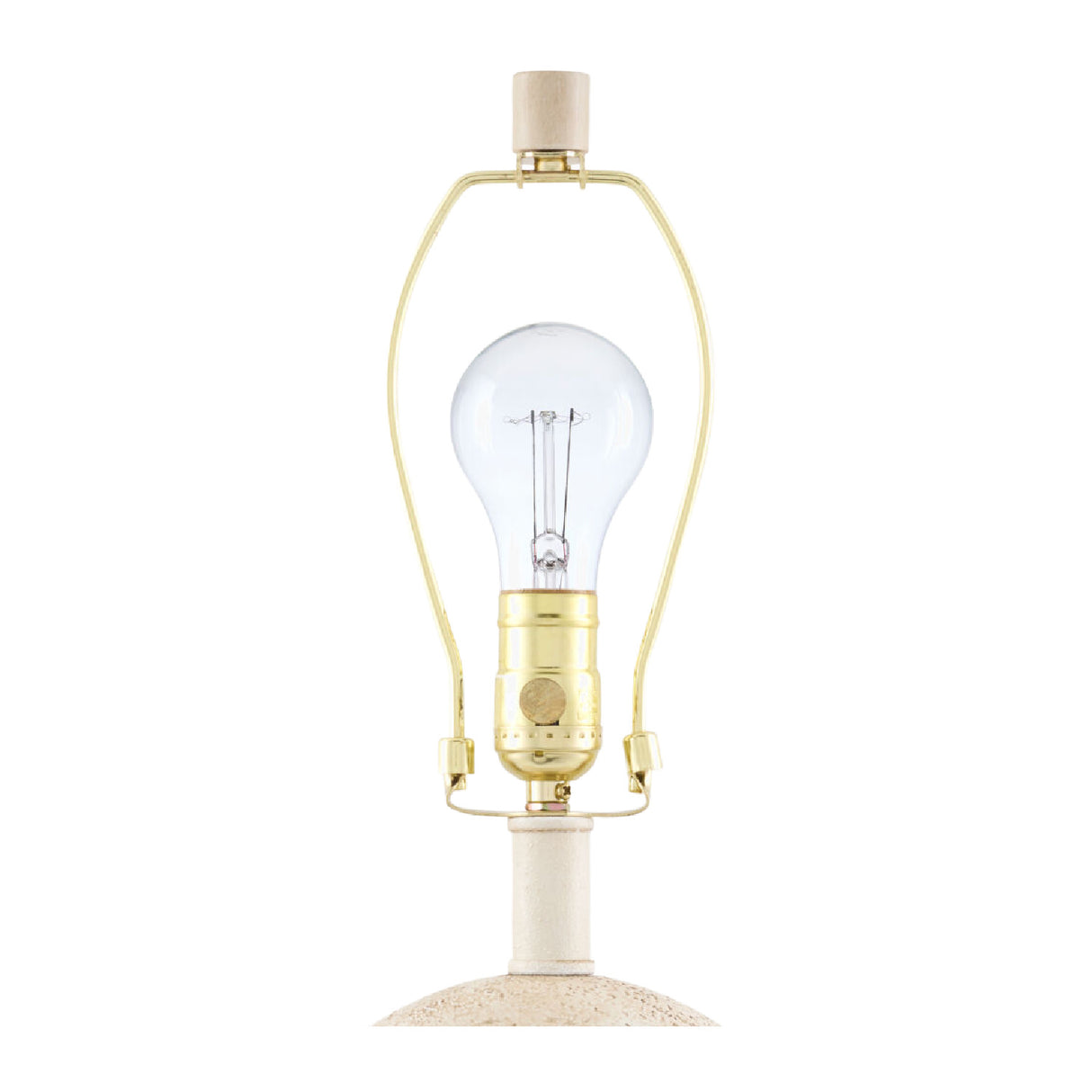 Modern European furniture - Wavy Carved Base Table Lamp - www.oroa.com | Oroa.com