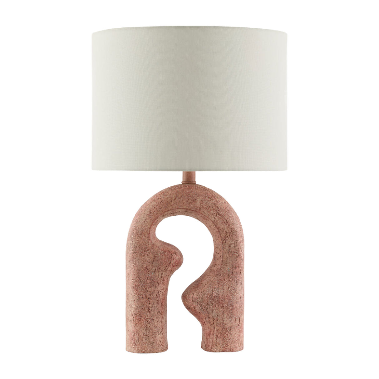 Modern European furniture - Wavy Carved Base Table Lamp - www.oroa.com | Oroa.com